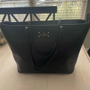 Kate Spade embossed leather tote